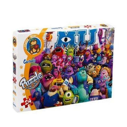 Cute Cat  Monsters  Puzzle / CR-2003 / 24 Pieces