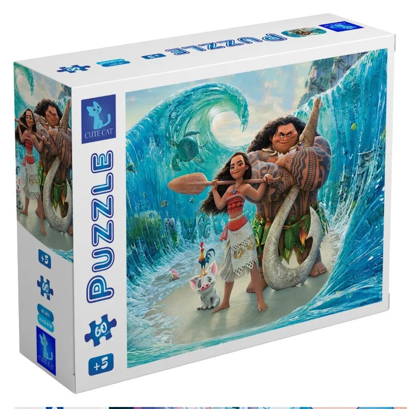 Cute Cat  Moana  Puzzle / CR-2011 / 60 Pieces