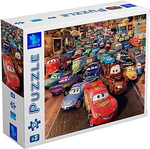 Cute Cat  Cars  Puzzle / CR-2012 / 60 Pieces