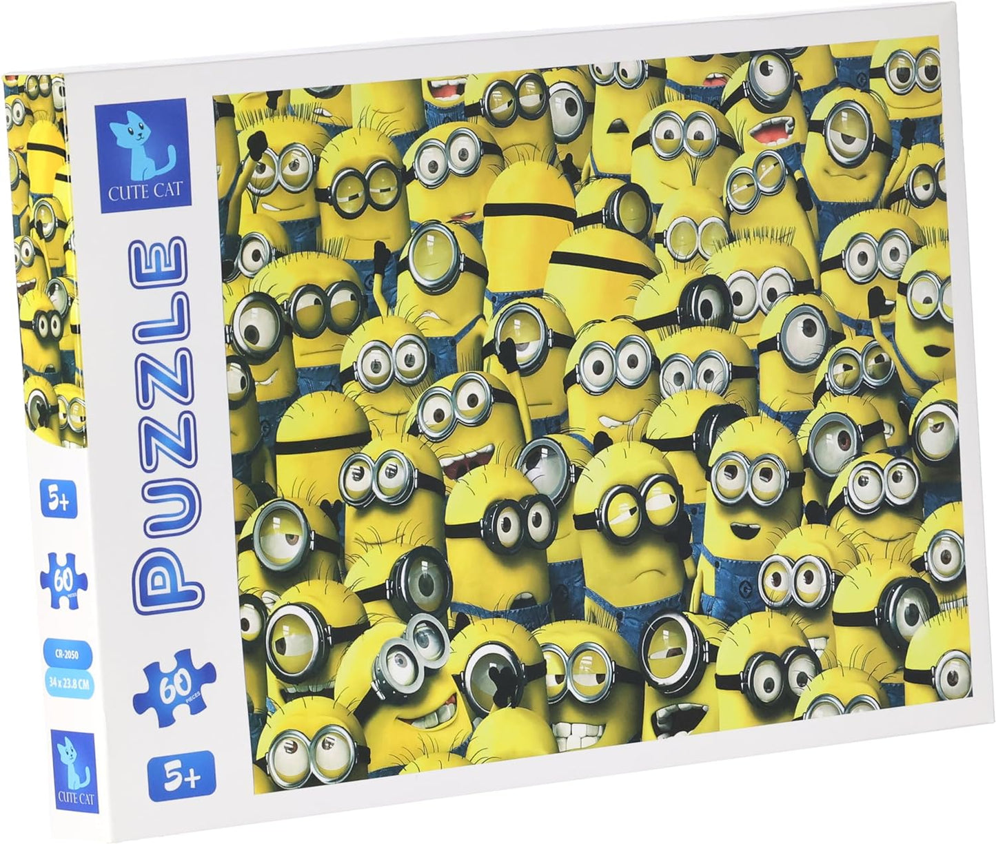 Cute Cat  Minions  Puzzle / CR-2050 / 60 Pieces