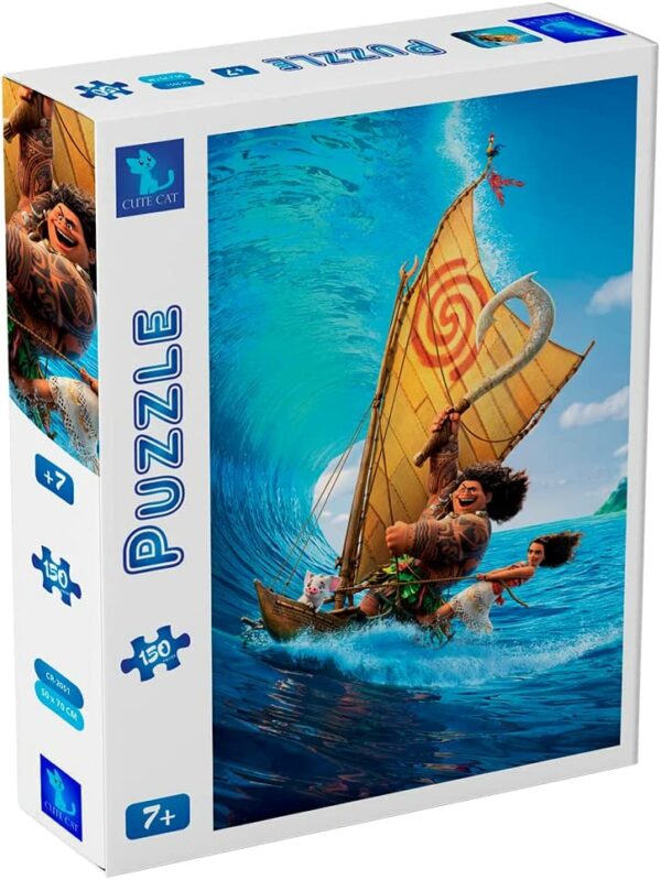 Cute Cat  Moana  Puzzle / CR-2051 / 150 Pieces