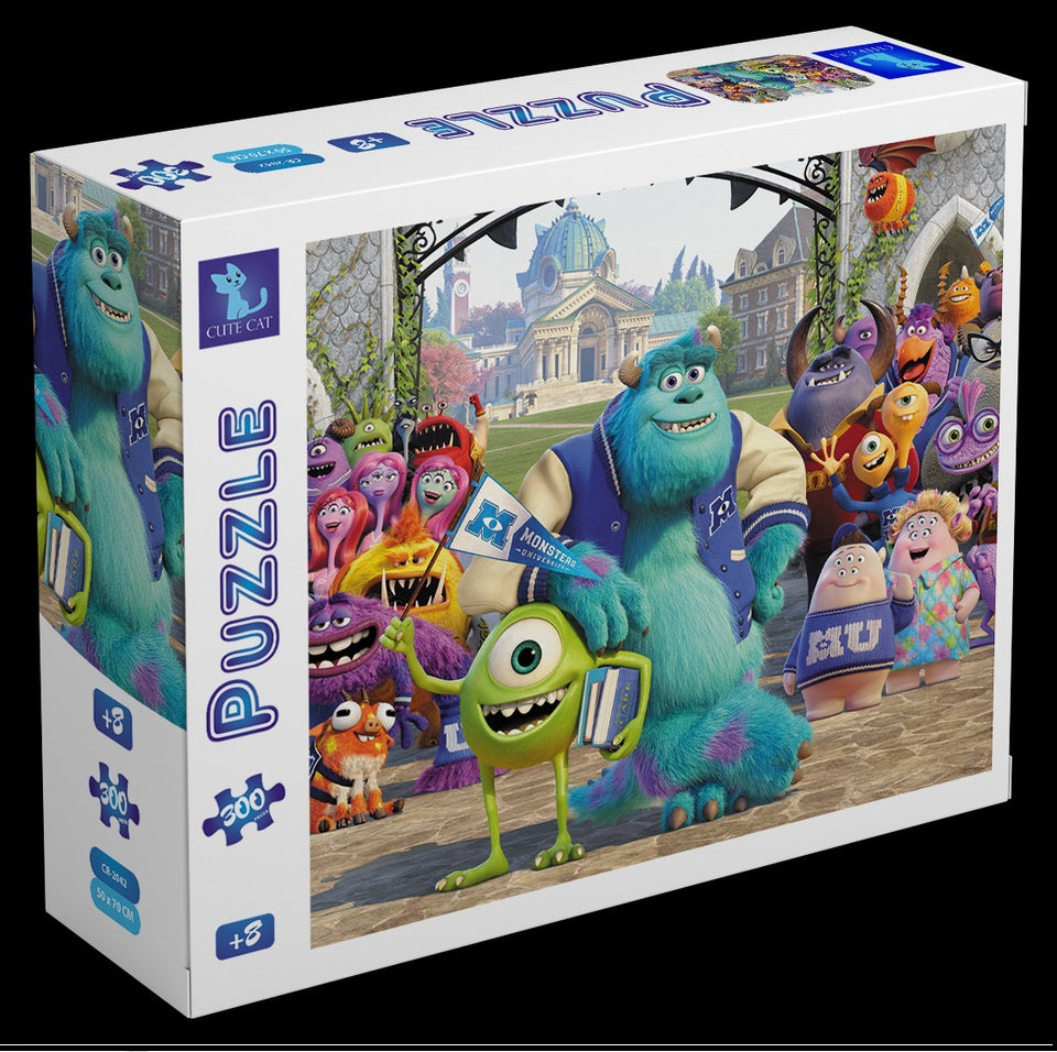 Cute Cat  Monsters University  Puzzle / CR-2042 / 300 Pieces