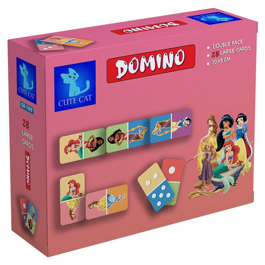 Cute Cat  Domino Game - Girls  / GA-1005 / 28 Cards - Double Sided