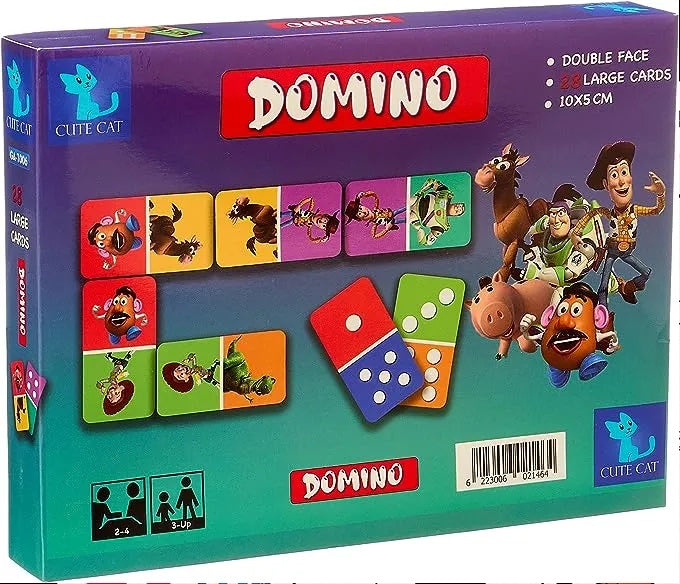 Cute Cat  Domino Game - Boys  / GA-1006 / 28 Cards - Double Sided