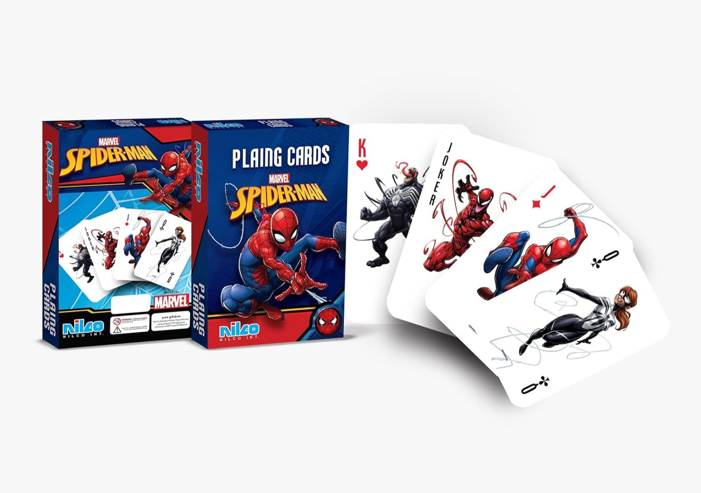 Nilco Disney playing cards spiderman